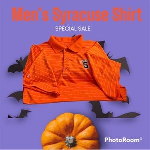 ❤️❤️Men’s Syracuse easy care golf shirt. Size XL ❤️❤️